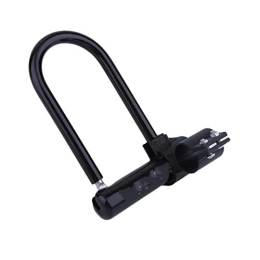 WSZMD Accessories WSZMD U lock Bicycle U Lock Bike Cycling Steel Anti Theft Bicycle Security Lock Cycling Safety Accessory With Mounting Bracket Key, Bike U Lock bike u lock