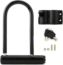WXFCAS Bicycle Lock Security U Lock Anti-theft U-Lock Mountain Bike Lock U-Lock, Anti-theft Lock, Foldable Anti-theft for Motorcycle Locks and Scooter Accessories