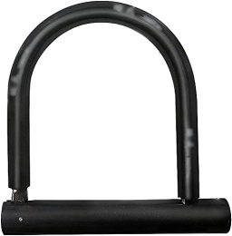 WXFCAS Accessories WXFCAS Easy to Carry Electric Bike U Shaped Lock Motorcycle Lock Bike Lock Riding Accessories Popular Bicycle Locks (Color: Black, Size (Color : Black, Size : 21x19.6cm)
