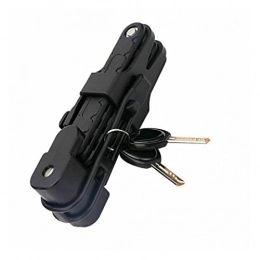 wyhyyyy Compatible With Folding Bicycle Cable Lock Steel Bike Security Anti-Theft Combination Road