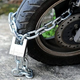 XIEZI Bike Lock XIEZI Bicycle Bassword Lock Chain Lock, Chain Padlock, Bicycle Superfine Lock, Chain Lock, Anti-Theft Lock@2M