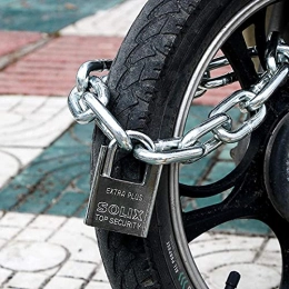 XIEZI Bike Lock XIEZI Bicycle Bassword Lock Electric Car Lock, Chain Lock, Chain Lock, Bicycle Scooter, Battery Motorcycle Anti-Theft Lock, Bold and Long@1 M M C