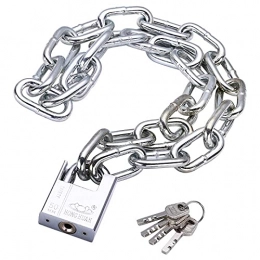 XIEZI Accessories XIEZI Bicycle Bassword Lock Motorized Iron Chain Lock, Chain Door, Electric Car Electric Anti-Theft, Extended Car Lock, Battery Lock@0.8M