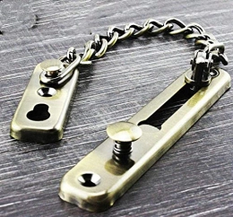 XIEZI Bike Lock XIEZI Bicycle Bassword Lock Small Strip Shape with Wooden Door Hook, Chain Lock, Chain Latch, Chain Door Lock@B