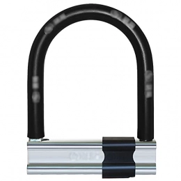 XMSIA Accessories XMSIA Bicycle Lock Universal Electric Bike U-shaped Lock Motorcycle Long Bar Lock Riding Accessories Cycling Locks Anti-Theft (Color : Black, Size : 20.9x15.8cm)