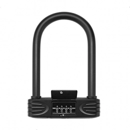 Xyl Accessories Xyl Bicycle lock bicycle U-locks and heavy combination of bicycle U-locks and lock the U-lock shackle bicycle electric bicycle antitheft MTB