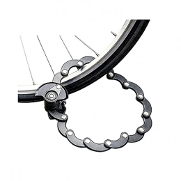 Yxxc Bike Lock Yxxc Bicycle Cable Chain Lock, Mountain Bike Fixed Folding Lock, Bicycle Chain Lock, Creative Burger Lock