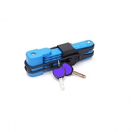 Yxxc Bike Lock Yxxc Bike Combination Cable Lock, Anti-theft Lock, Stainless Alloy Steel, Outdoor Sports Riding Accessories (Blue)