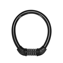 Yxxc Bike Lock Yxxc Gate Bike Lock, Strong Security Anti-theft Bicycle Chain Lock For Bicycle Scooter Grills, 5 Digit Resettable Combination Security