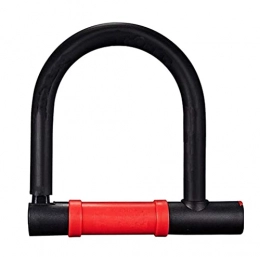 Yxxc Accessories Yxxc Gate Bike U Lock, Strong Security Anti-theft Lock with 3 Keys for Mountain Bicycle Motorbike Security