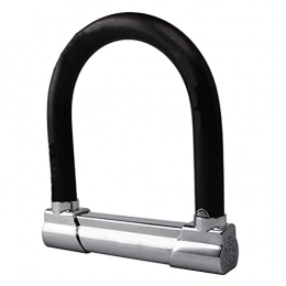 Yxxc Bike Lock Yxxc Gate Bike U Lock, Strong Security Pick-resistant Anti-theft Lock for Mountain Bicycle Motorbike, Includes 3 Keys Security