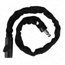 YYQQ Accessories YYQQ Bicycle Lock, Security Anti-theft Bicycle Chain Lock Motorcycle Motorbike Bike Bicycle Cycle Chain Lock Pad Lock, Black, 60cm