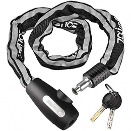 ZAIHW Accessories ZAIHW Bike Lock, High Quanlity Heavy Duty Motorbike Bicycle Bike Chain Lock, Security Burglar Best for Outdoor Bike and Motorcycle