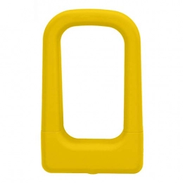 ZAIHW Bike Lock ZAIHW Bike U Lock with Free Lock Mount and 2 Reversible Keys, Twistable Keyhole Cover, Lightweight and Portable for Bicycle Tricycle Scooter Gate (Color : Yellow)