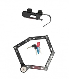 Zefal Accessories Zefal 4917A K-Traz F16 Folding Lock, Black, 71 cm