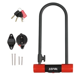 Zefal Bike Lock ZEFAL K-Traz U13 Bicycle U-Lock, Black, 115 x 292mm