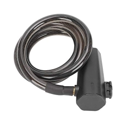 zhangxin Accessories zhangxin Lock, Waterproof Low Power Consumption Bike Lock, for Standby 2 Months Variety of Occasion Bicycle 360 Degree Fingerprint Recognition