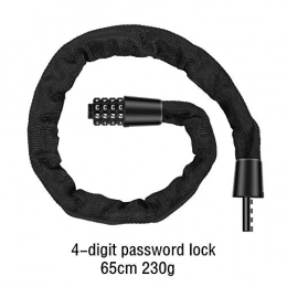 ZXCSLCNM Accessories ZXCSLCNM Digit Bicycle Chain Lock Anti-theft Anti-Cutting Alloy Steel Security Scooter Motorcycle Cycle Bike Cable Code Password Lock
