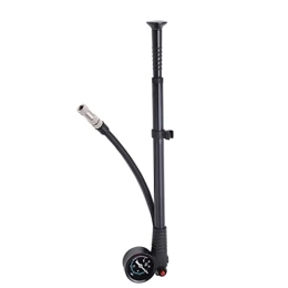 SOZRA Bike Pump 300psi Visible Pressure Dial for Front Fork Can Be Easily Converted the Rotating Inflation Tube Is Made Of Aluminum Alloy Bike Pump for Inflation Under Different Conditions