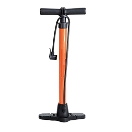 9TRANSPORT Accessories 9Transport Stain Foot Pump for Bicycle 160PSI, Orange