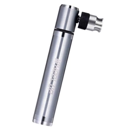 Abaodam Accessories Abaodam Bicycle Hand Air Pump Mini Bicycle Pump Bicycle Tyre Pump Aluminium Alloy Bicycle Pump MTB Pump Bicycle Accessories (Silver)