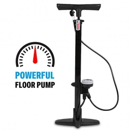 Aboygo Accessories Aboygo Bicycle Floor Pump, Tire Inflator, with Gauge Cycling Bike Air Pump, Bike Pumps with Pressure Gauge, for Football, Ball Basketball, Bicycle, Motorcycle Car