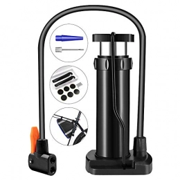 AceList Bike Pump AceList Bike Pump, Mini Bike Pump, Portable Bike Pump for Bicycles, Mountain Bikes, Road Bikes Fits Presta / Schrader Valves, with Tire Repair Tools and Bicycle Triangle Bag