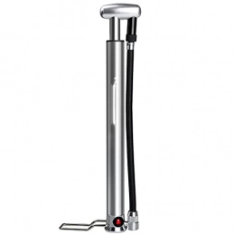 AHGSGG Bike Pump AHGSGG Air Pump with Antifreeze Belt, Silver Portable Bicycle Pump, Mini Air Pump for Road Bike, Mountain Bike, Ball, Suitable for Outdoor Cycling and Household