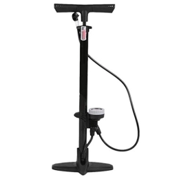 SuDeLLong Bike Pump Air Pump for Road Twin Design Bicycle Floor Pump Tire Inflator (Color : Black, Size : One size)