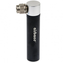 Airbone Accessories Airbone Unisex - Adult Mini Pump ZT-712 Bicycle Pump, Black, 1 Size