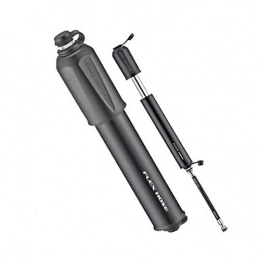 Aishanghuayi Accessories Aishanghuayi Bicycle Pump, Bicycle High Pressure Pump, Portable Road Bike Mountain Bike Mini American Mouth French Pump, Suitable For All Valves (Color : Black 90PSI)