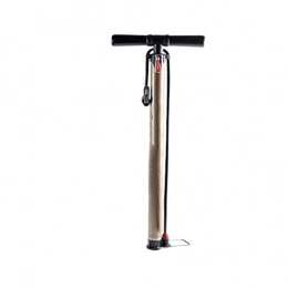 Aishanghuayi Bike Pump Aishanghuayi Bicycle Pump, High Pressure Pump Road Mountain Bike Bicycle Electric Vehicle Home Inflatable Cylinder, Suitable For All Valves (Color : Gold, Size : 64cm)