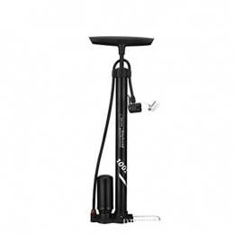Aquila Bike Pump Aquila Bicycle pump long, floor-standing pump, mountain bike pump (with air pressure gauge) AQUILA1125 (Color : Black)
