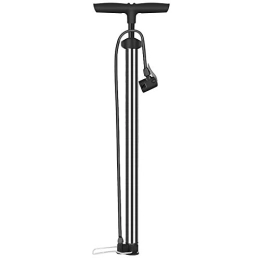 BCGT Accessories BCGT Pump Bicycle Floor Pump, High-Pressure 140psi, High Performance Road Bike Pump, Designed for Thin Tires (Color : Silver)