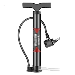 BCGT Accessories BCGT Pump Bicycle Pump, 130PSI Bicycle Floor Pump, Cycling Bike Air Pump for Bike Tire, Air Mattress, Soccer Ball, Yoga Ball (Color : Black)