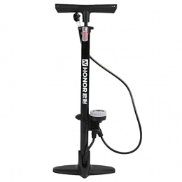 Lechnical Accessories Bicycle Floor Pump Tire Inflator with Gauge Cycling Bike Air Pump