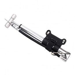 Creative LDF Accessories Bicycle Floor Pump with Hose Pedal Type Aluminum Alloy Hand Air Pumps Mini Road Mountain Bike Tyre High-Pressure Pump with Gas Needle
