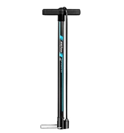 CPAZT Accessories Bicycle pump long section, hand-pumped household pump, high-pressure aluminum alloy cylinder YCLIN (Color : Black)