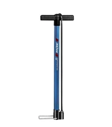 CPAZT Bike Pump Bicycle pump long section, hand-pumped household pump, high-pressure aluminum alloy cylinder YCLIN (Color : Blue)