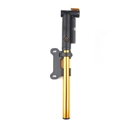 HLVU Accessories Bicycle pump Mini Bike Pump Includes Mount Kit Bicycle Tire Pump for Mountain and Bikes 120 PSI High Pressure Capacity Bike Floor Pump Bicycle Accessories (Color : Yellow, Size : 28.5cm)