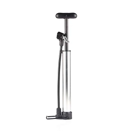 KX-YF Bike Pump Bicycle Pump Mini Bike Pump Includes Mount Kit Bicycle Tire Pump For Mountain And Bikes 120 PSI High Pressure Capacity Multicolor Optional for Road Bike Mountain Bike ( Color : Silver , Size : 31cm )