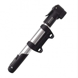 Auxi Bike Pump Bicycle Pumps Mini, Aluminum Alloy Bike Pumps for Mountain Bikes Comes with Mounting Bracket Bicycle Pumps Portable Non-Slip Design Strong and Sturdy Suitable for Household Bicycles