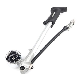 Nicejoy Accessories Bicycle Shock Pump Gauge 300psi Pressure Front Fork Rear Suspension Universal Valve for MTB Mountain Bike Home Decorative