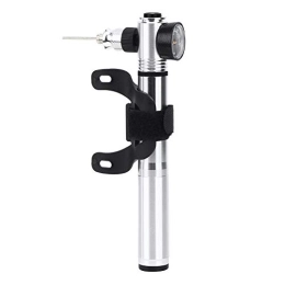 Tomantery Bike Pump Bike Air Pump, 300PSI Air Pressure Portable Convenient To Use Cycling Accessories Asy To Hold for Outside Cycling for Schrader / Presta Valve