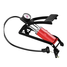 penghh Accessories Bike Pump Mini Foot Bike Pump Bike Pumps For All Bikes Bycicles Pumps Small Bike Pump Bike Tyre Pump Mountain Bike Accessories red, double tube normal version