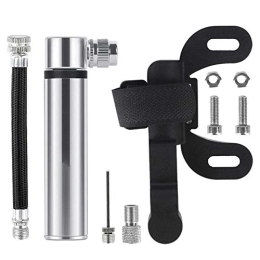 MOLVUS Accessories Bike Pump, Portable Air Pump Mini Bicycle Tire Pump with Frame Fits Presta And Schrader, Perfect for Road, Mountain Bikes