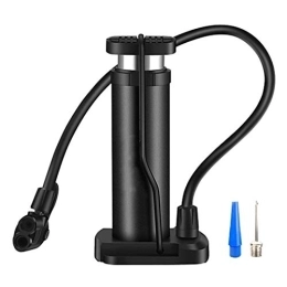 IHIPPO Accessories Bike Pump Portable Mini Bike Floor Pump Compact Bicycle Tire Pump for Swimming Rings ( Color : Noir , Size : ONE SIZE )