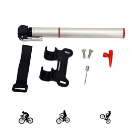KuaiKeSport Accessories Bike Pumps for all Bikes, Bicycle Pump 210 PSI, Mini Portable Bike Pumps for Road Bikes, Football Pump Needles Fits Presta &Schrader Valve, Bicycle Tyre Pump for Mountain and MTB, Frame-Mounted Pumps