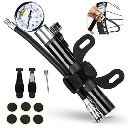 Bike Pumps for All Bikes - Bicycle Repair Kit with 210 PSI Cycling Frame-mounted Pumps