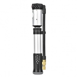 Alomejor  Bike Pumps High Pressure Road Bicycle Pump with Aluminum Alloy for Riding Outside